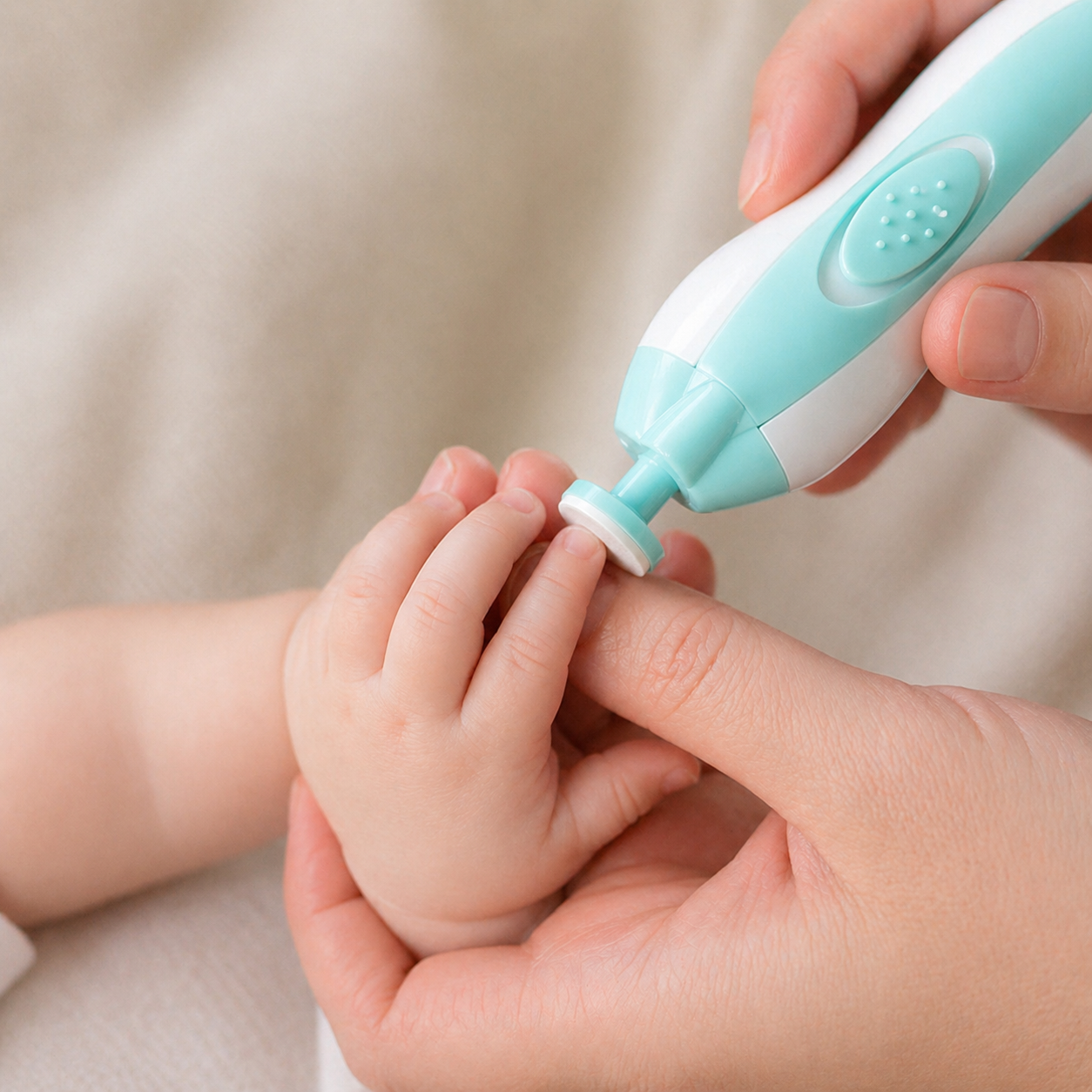 Cortador de Unhas elétrico Para Bebês