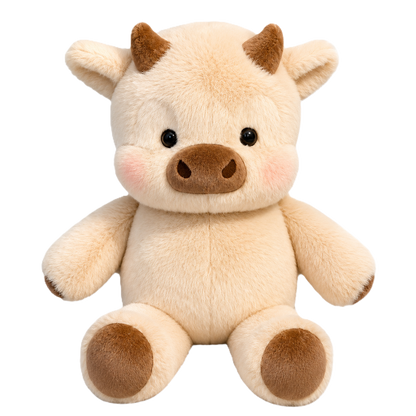 Adorable Peluche de Vaca Highland