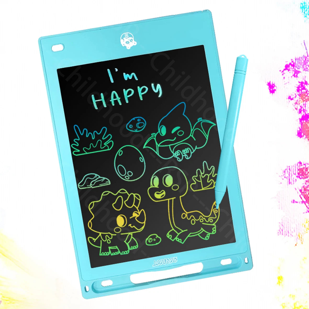 Tableta LCD infantil reutilizable para dibujo y escritura