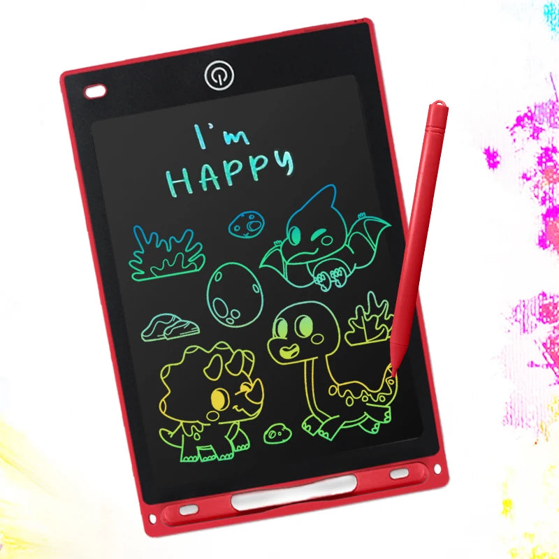 Tableta LCD infantil reutilizable para dibujo y escritura