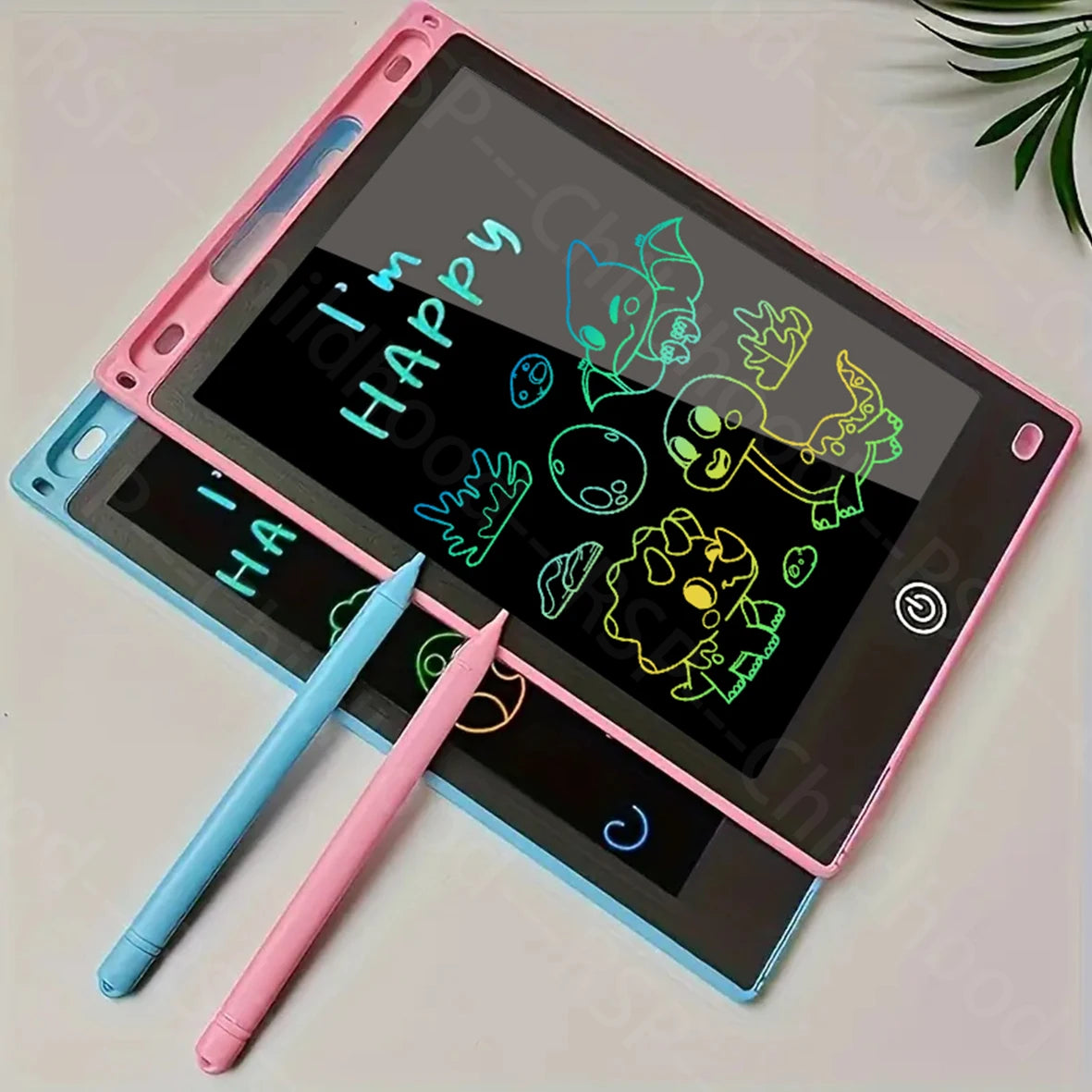 Tableta LCD infantil reutilizable para dibujo y escritura