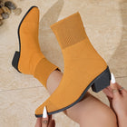 Anna – Women's Ankle Boots with High Heels and Pointed Toe