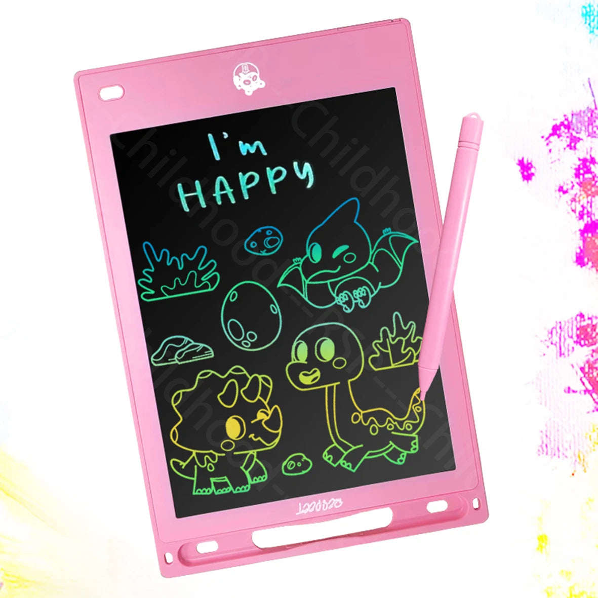 Tableta LCD infantil reutilizable para dibujo y escritura