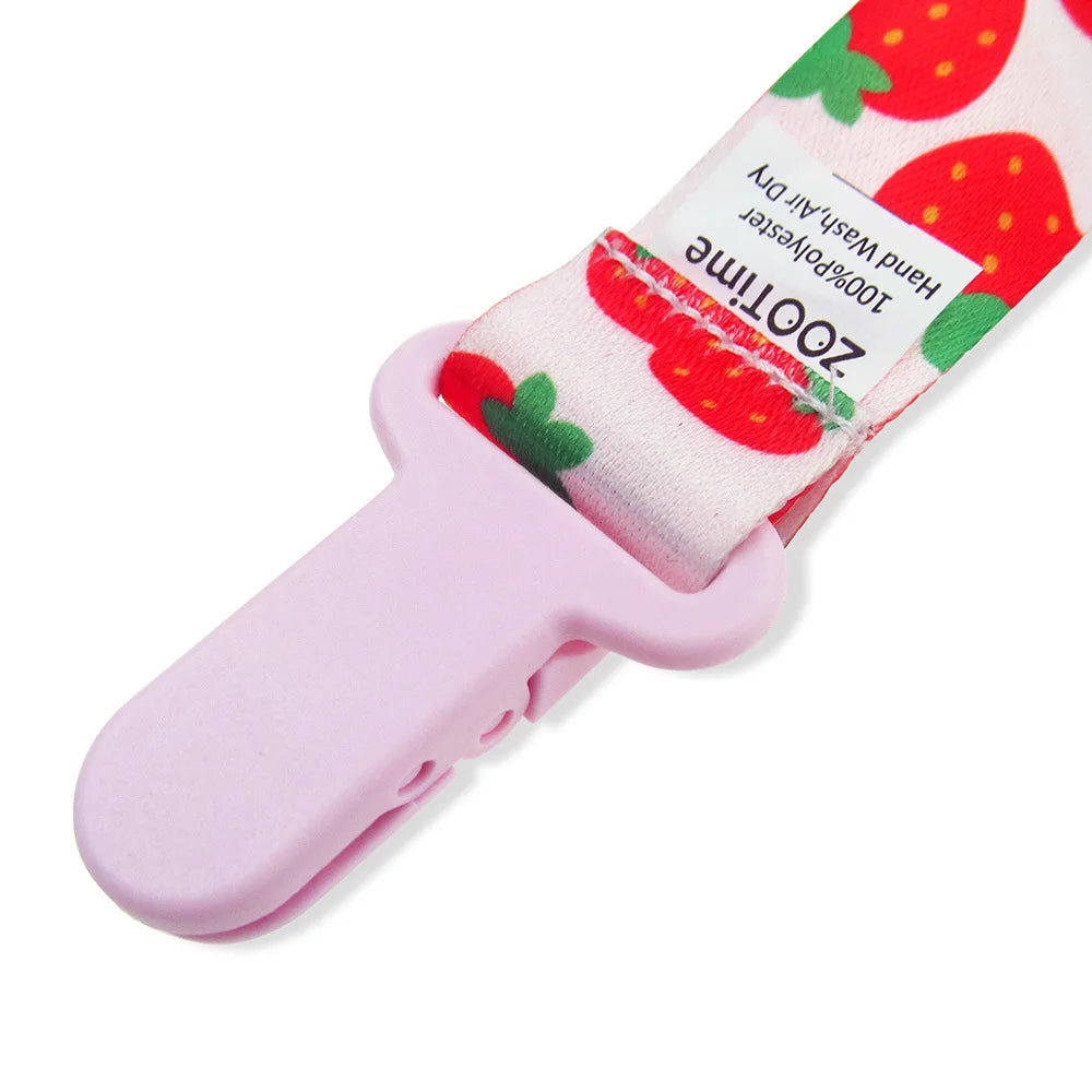 Kit con 3 Sujetachupetes Personalizados para Bebé