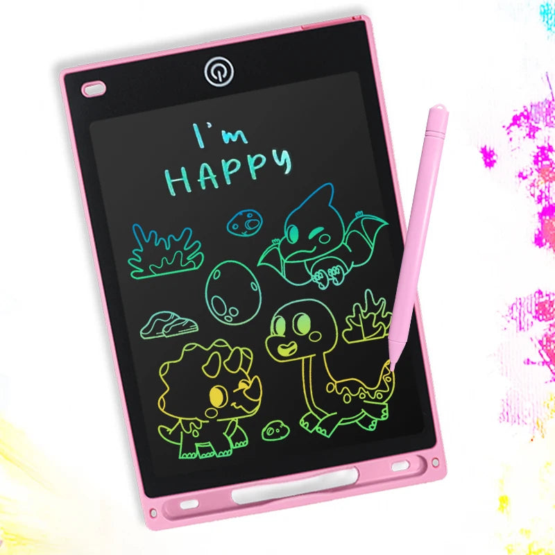 Tableta LCD infantil reutilizable para dibujo y escritura