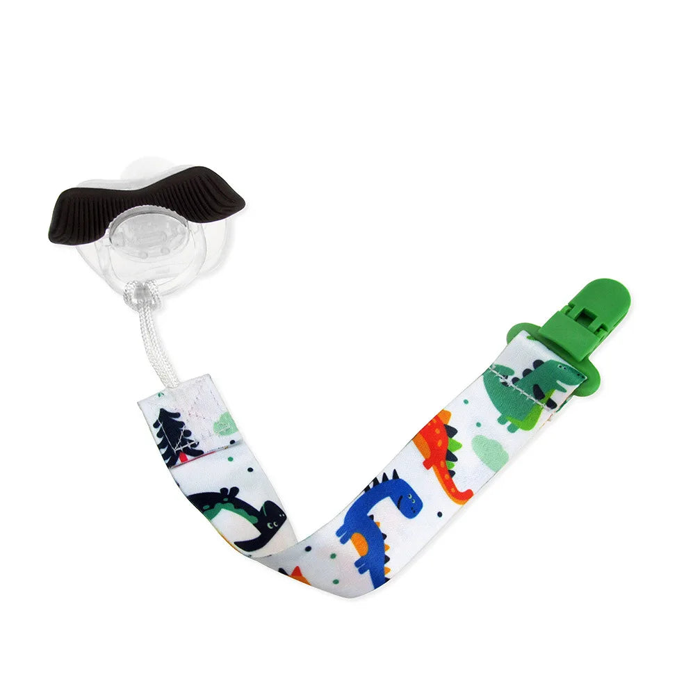 Kit con 3 Sujetachupetes Personalizados para Bebé
