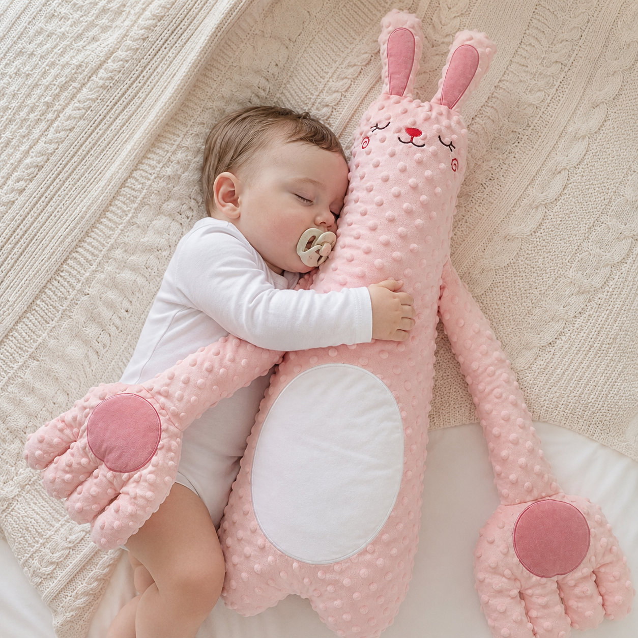 Almohada Calmante para Bebés – Confort, Seguridad y Contención
