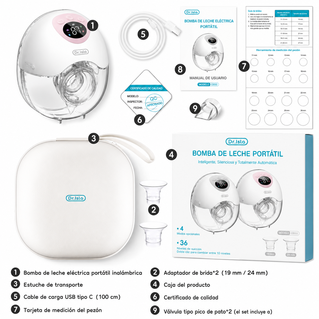 MamiJoy ProFlow™ – Bomba Tira-Leite Elétrica Portátil Ultra Silenciosa