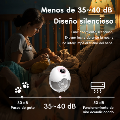 MamiJoy ProFlow™ – Bomba Tira-Leite Elétrica Portátil Ultra Silenciosa