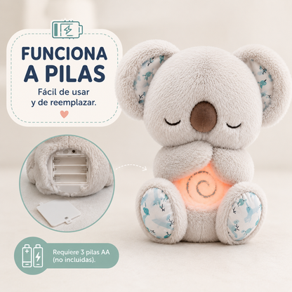 Peluche con música relajante