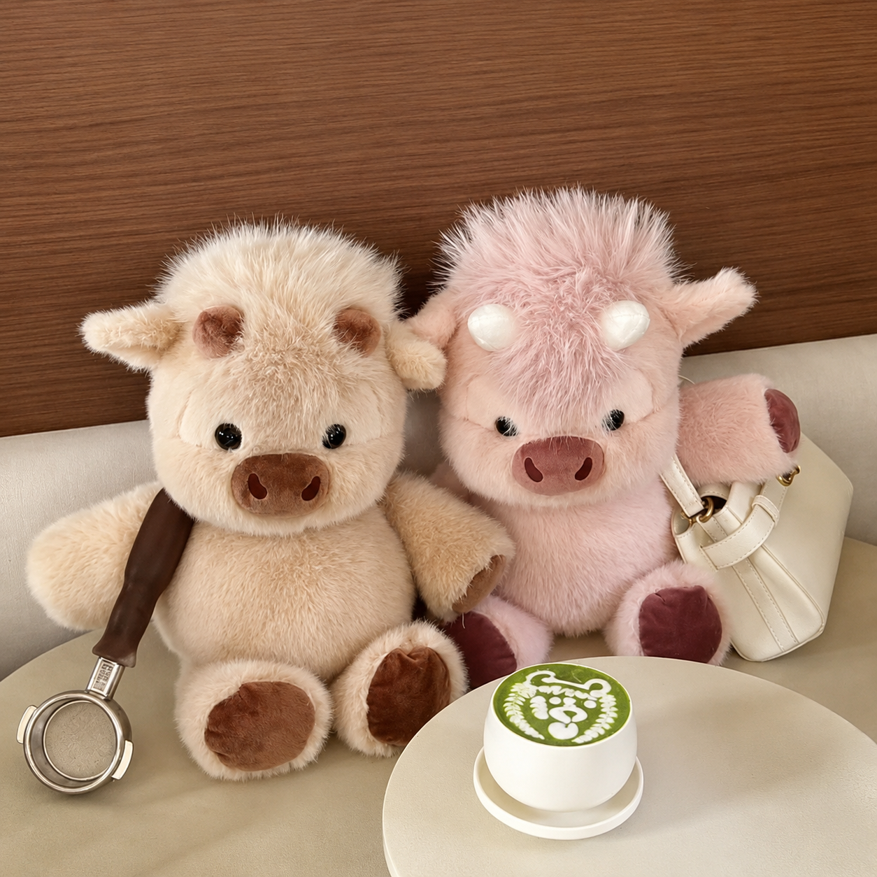 Adorable Peluche de Vaca Highland