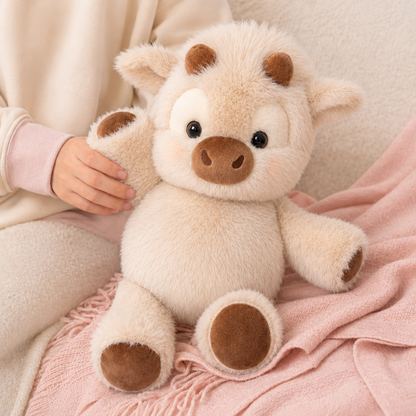 Adorable Peluche de Vaca Highland